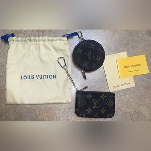 LV coin keychain